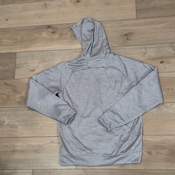 Adidas Gray Zip Up Jacket with Hood - Picture 4 of 5